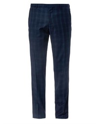 Burberry London Stirling Checked Wool Trousers