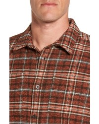 Prana Brayden Regular Fit Plaid Flannel Shirt
