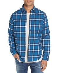 Relwen Double Faced Plaid Flannel Shirt