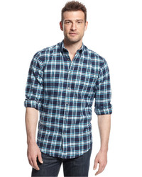 John Ashford Long Sleeve Plaid Flannel Shirt