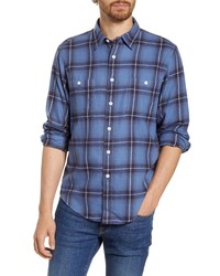 Madewell Plaid Flannel Long Sleeve Shirt