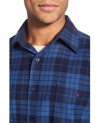 Pendleton Trail Trim Fit Plaid Wool Flannel Shirt