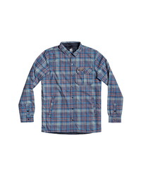 Quiksilver Wildcard Water Repellent Plaid Flannel Shirt Jacket