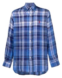Polo Ralph Lauren Linen Check Pattern Shirt