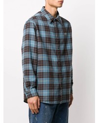 Lacoste Checked Print Shirt