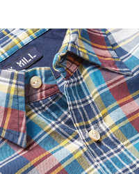 Alex Mill Cove Checked Cotton Poplin Shirt