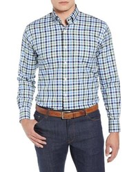 Peter Millar Crown Ease Arendale Check Sport Shirt