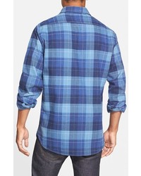 Grayers Heritage Trim Fit Flannel Sport Shirt