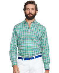 Polo Ralph Lauren Long Sleeve Plaid Oxford Shirt