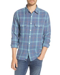 The Normal Brand Mountain Regular Fit Flannel Button Up Shirt