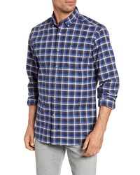 Southern Tide Outboard Regular Fit Plaid Oxford Shirt
