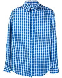 Martine Rose Wonky Plaid Shirt