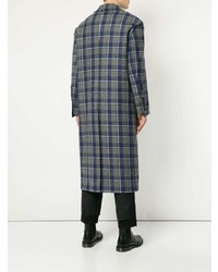 Wooyoungmi Classic Check Long Coat