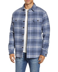 Faherty Faux Flannel Shirt Jacket