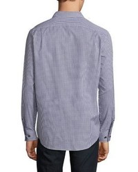 Michael Kors Michl Kors Andre Micro Checkered Shirt