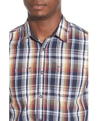 Howe Duckhorn Plaid Short Sleeve Woven Shirt