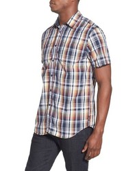 Howe Duckhorn Plaid Short Sleeve Woven Shirt