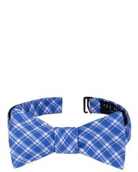 Ted Baker London Plaid Cotton Silk Bow Tie