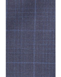 Giorgio Armani Windowpane Plaid Wool Suit