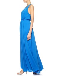 3.1 Phillip Lim Gean Blue Gathered Waist Gown