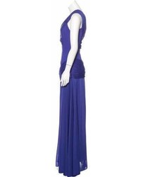 Halston Heritage Pleated One Shoulder Dress W Tags