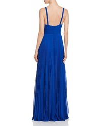Laundry by Shelli Segal Pleated Chiffon Gown