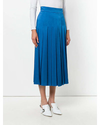 Fendi Pleated Midi Skirt
