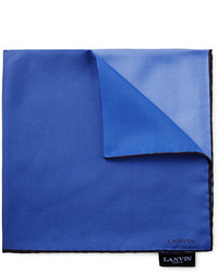Lanvin Colour Block Silk Pocket Square