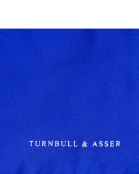 Turnbull & Asser Contrast Edge Silk Pocket Square