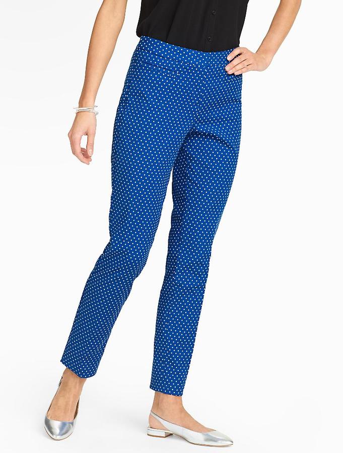 Talbots Hampshire Ankle Pants in Blue
