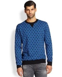 Dolce & Gabbana Polka Dot Cotton Sweatshirt