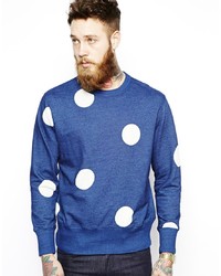 YMC Sweatshirt With Polka Dot Print