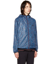 Paul Smith Ps By Blue Multidot Hooded Jacket