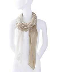 The Limited Cascading Dot Print Scarf