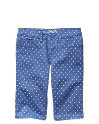 Blue Polka Dot Shorts