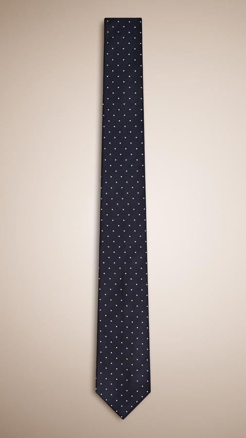 burberry polka dot tie