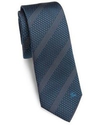 Burberry Two Tonal Dotted Silk Tie