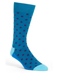 Happy Socks Dot Socks Blue One Size