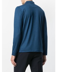 Canali Long Sleeved Polo Top