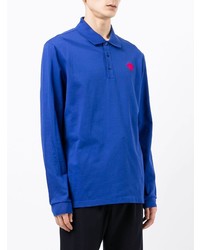 Versace Medusa Long Sleeve Polo Shirt