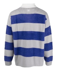 Eytys Stripe Knitted Polo Shirt
