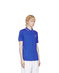 Nike Blue Dri Fit Polo