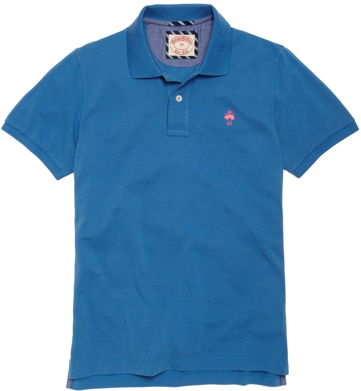 Brooks Brothers Solid Polo Shirt, $59 | Brooks Brothers | Lookastic.com