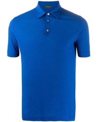Zanone Brushed Jersey Polo Shirt