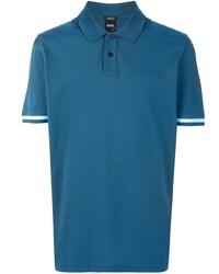 BOSS Button Up Short Sleeved Polo Shirt