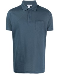 Sunspel Chest Pocket Cotton Polo Shirt