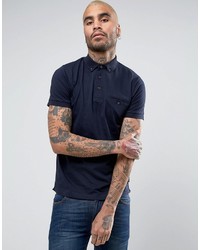 French Connection Concealed Polo Shirt