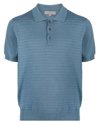 Canali Cotton Silk Polo Shirt