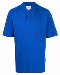 Y-3 Embroidered Logo Short Sleeved Polo Shirt