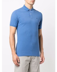 Hackett Embroidered Logo Slim Fit Polo Shirt